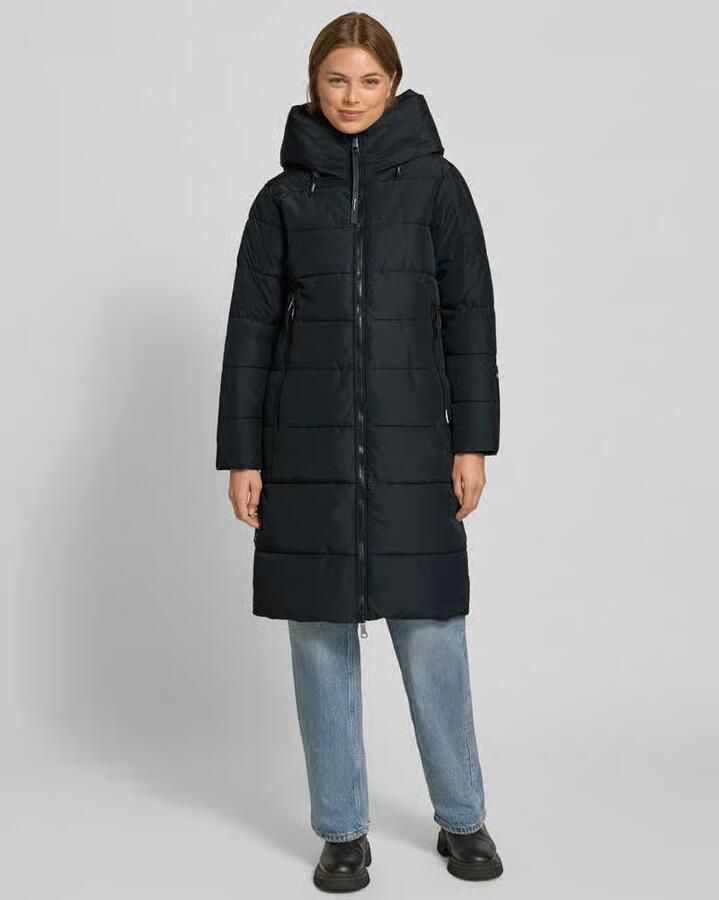 Khujo Regular fit buffer jacket met gevoerde opstaande kraag model 'Jilia' - Foto 6
