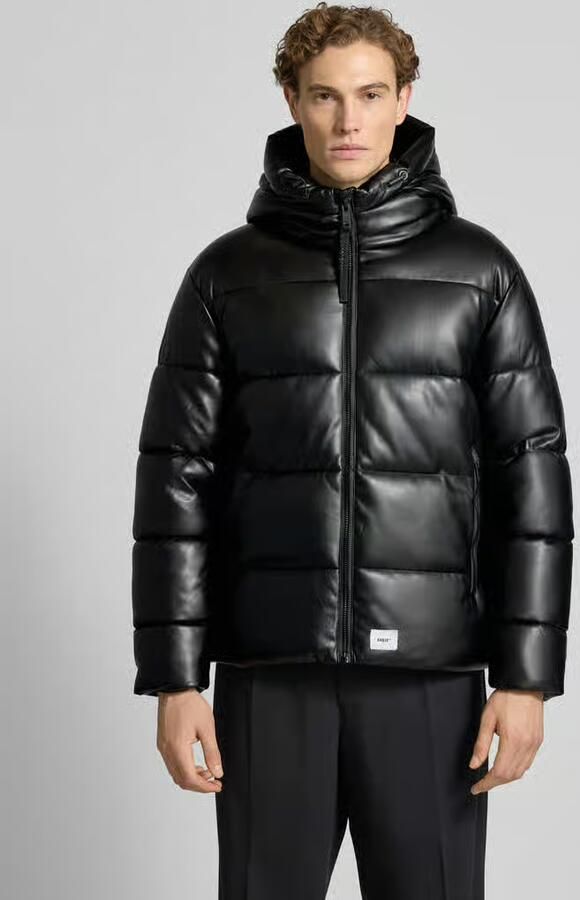 Khujo Regular fit gewatteerd jack met logopatch model 'Coen' - Foto 9