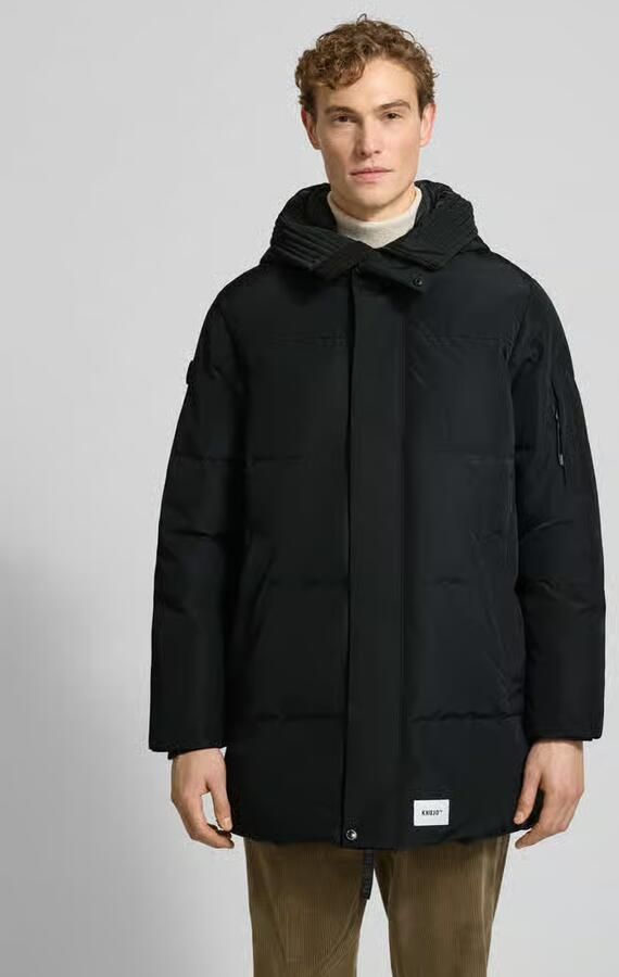 Khujo Regular fit buffer jacket met logopatch model 'Zeno' - Foto 2