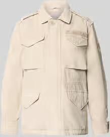 Khujo regular fit jack met platte kraag model 'Buni'