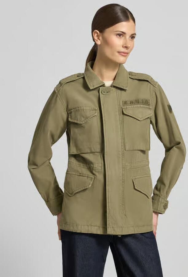 Khujo regular fit jack met platte kraag model 'Buni' - Foto 4