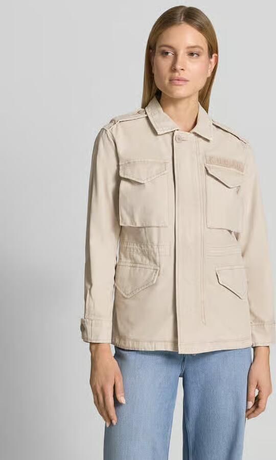 Khujo regular fit jack met platte kraag model 'Buni' - Foto 3