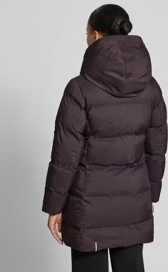 Khujo Regular fit lange jas in stiksels met logopatch model 'TANARE' - Foto 3