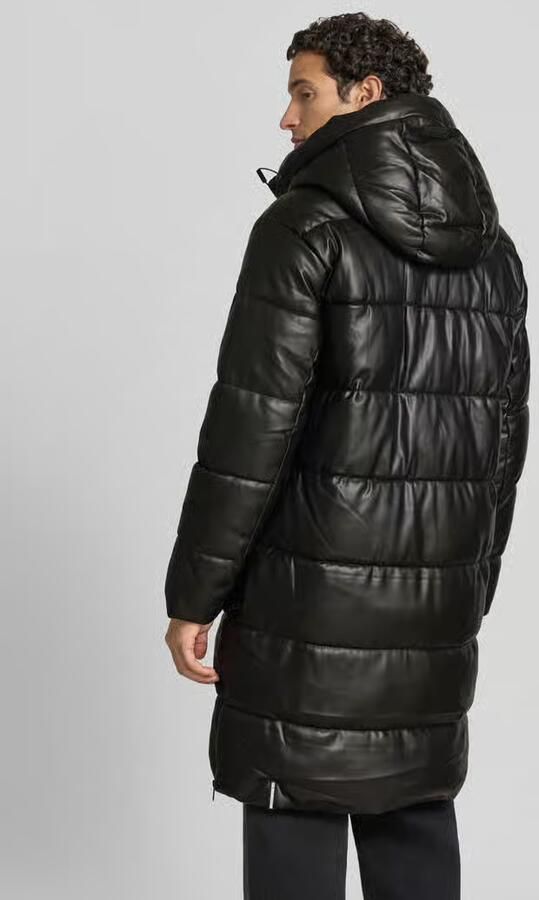Khujo Regular fit lange jas in stiksels model 'EMMET' - Foto 3
