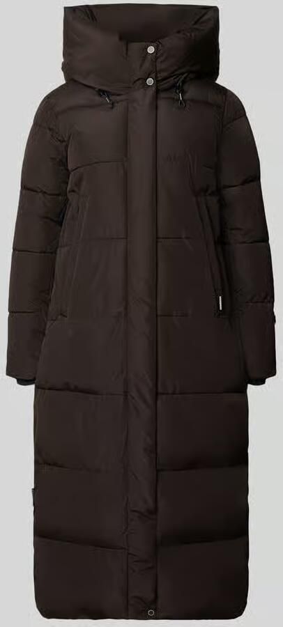 Khujo Regular fit lange jas in stiksels model 'SOULANI'
