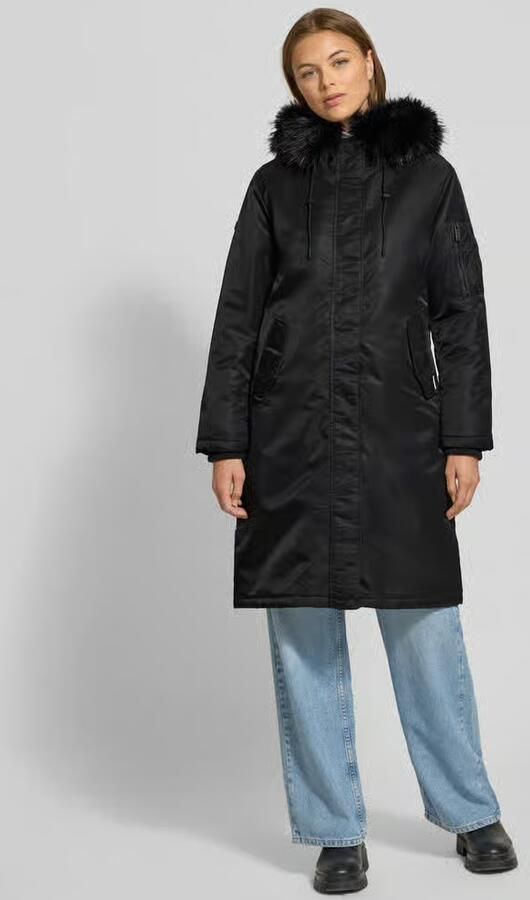 Khujo Regular fit parka met imitatiebont model 'Jilla' - Foto 2