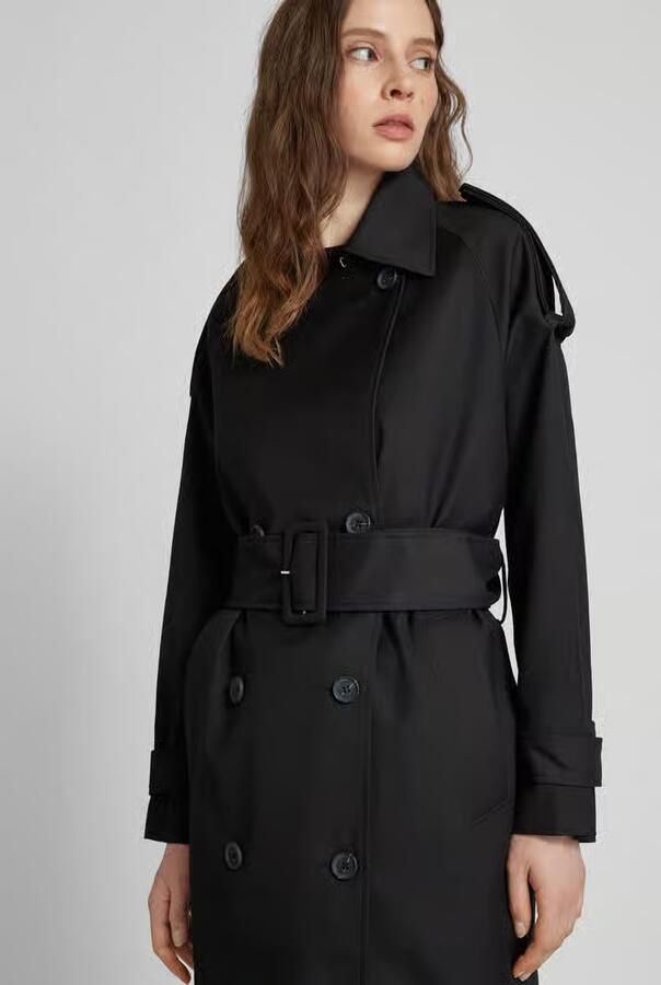 Khujo Trenchcoat met tailleriem model 'LUMINA' - Foto 2