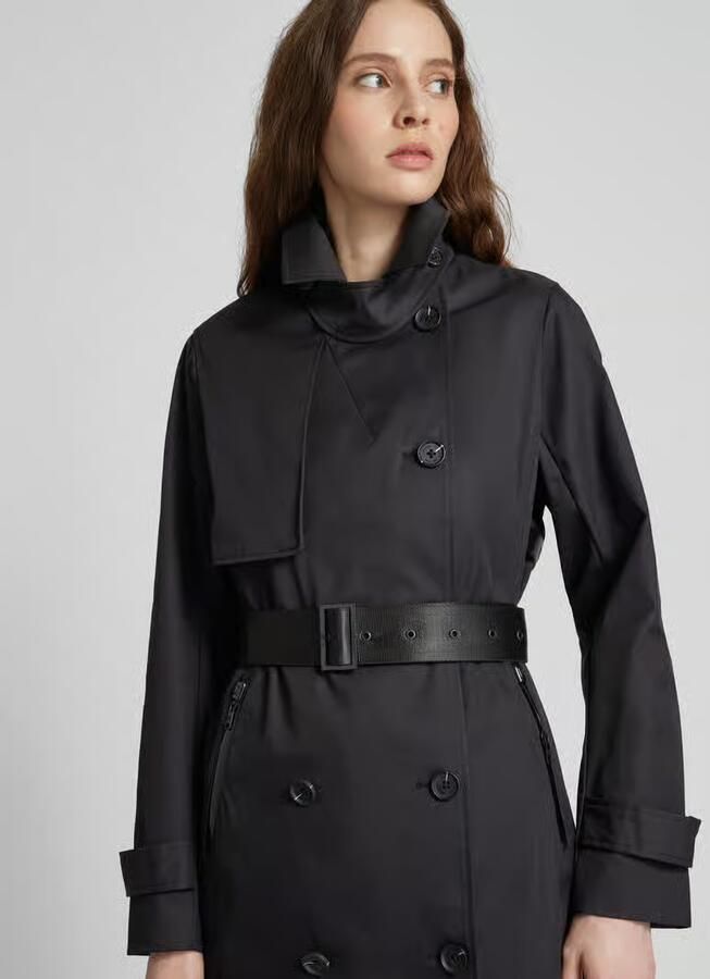 Khujo Trenchcoat met tailleriem model 'SARINA'