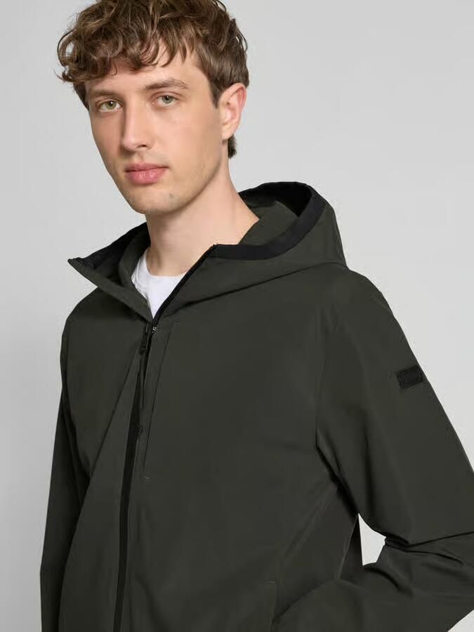 Khujo Windbreaker met capuchon model 'Hamza'