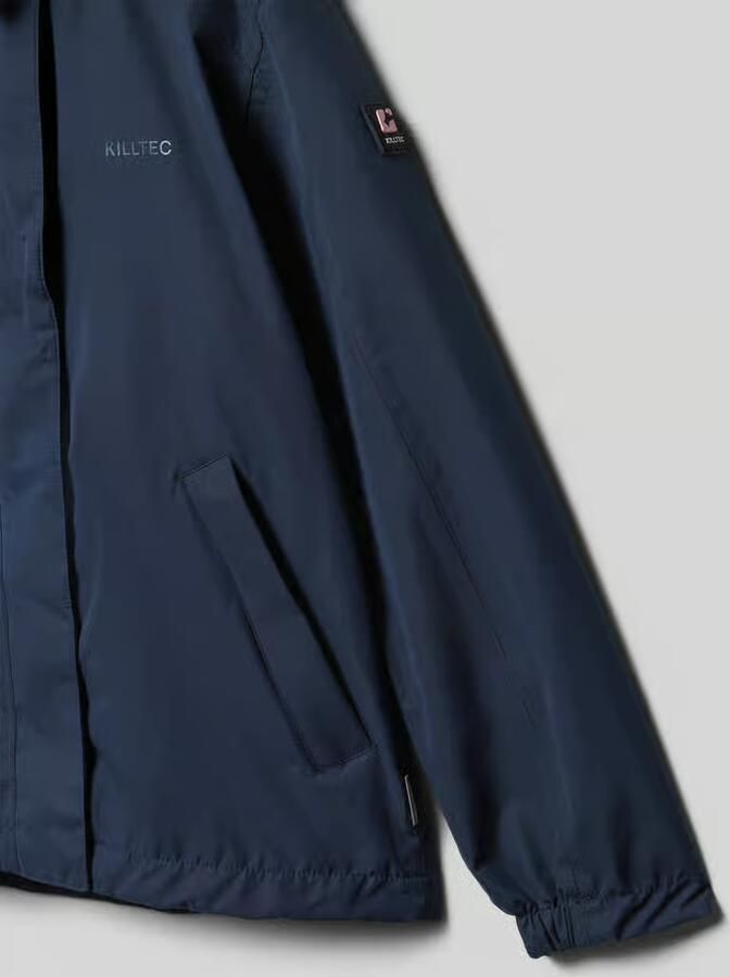 Killtec Jack met capuchon en labeldetail