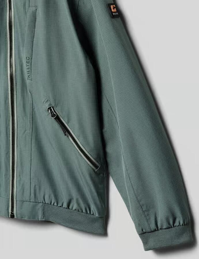 Killtec jack met capuchon en ritszakken