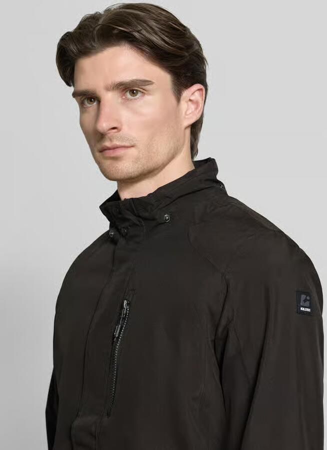 Killtec Outdoorjack KOS 52 MN JCKT Functionele jas: wind- en waterdicht ademend afneembare capuchon