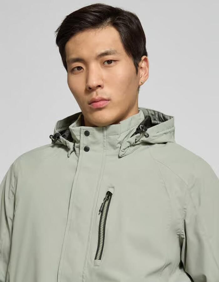 Killtec Outdoorjack KOS 52 MN JCKT Functionele jas: wind- en waterdicht ademend afneembare capuchon