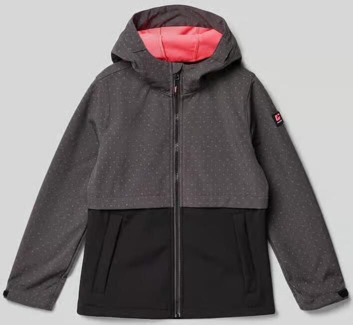 Killtec Softshell-jack met labeldetail - Foto 2