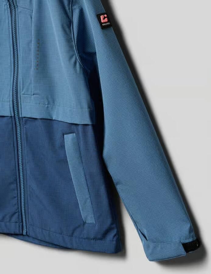 Killtec softshell-jack met mouwriempjes
