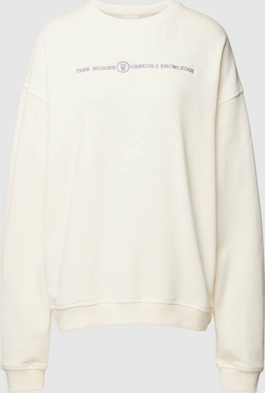 Knowledge Cotton Apparel Sweatshirt met kapmouwen