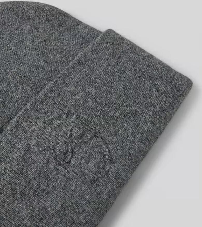 KnowledgeCotton Apparel Beanie met labeldetail