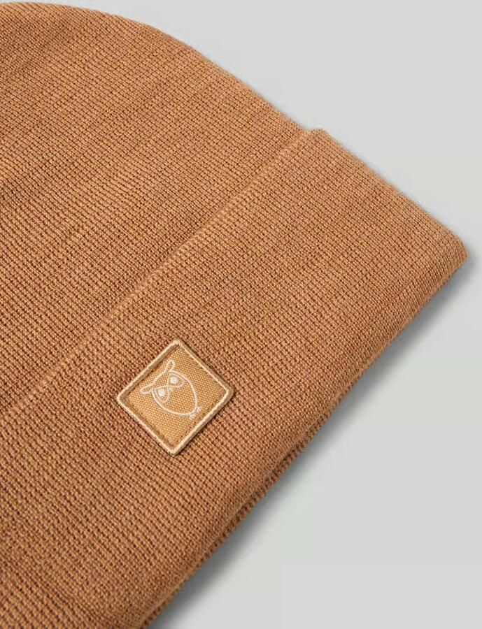 KnowledgeCotton Apparel Muts van zuivere wol model 'Merino'