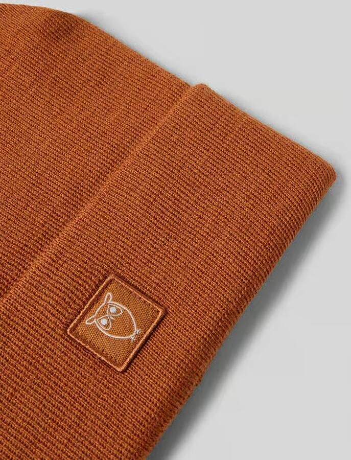 KnowledgeCotton Apparel Muts van zuivere wol model 'Merino'