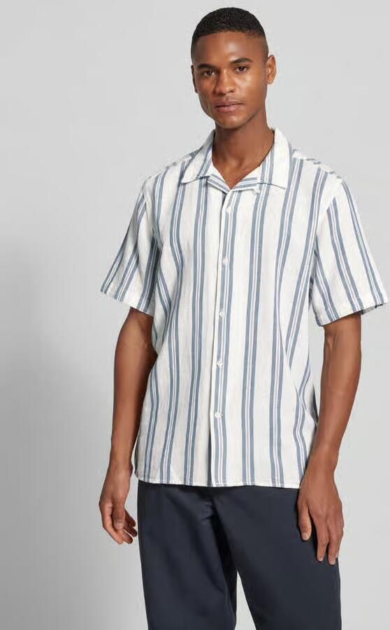 Knowledge Cotton Apparel Vrijetijdsoverhemd met knoopsluiting - Foto 3