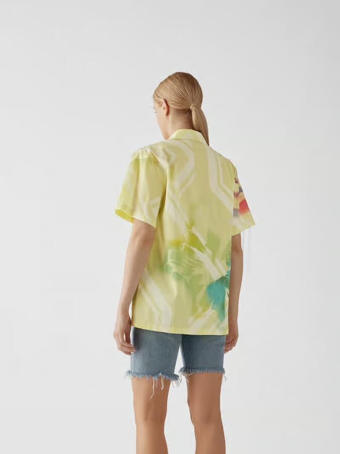 Kochè Overhemdblouse met all-over motief - Foto 2