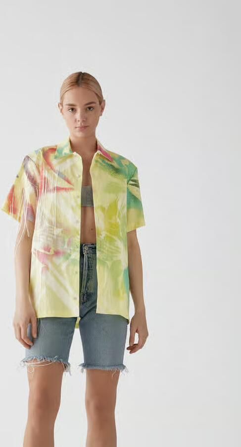 Kochè Overhemdblouse met all-over motief - Foto 3