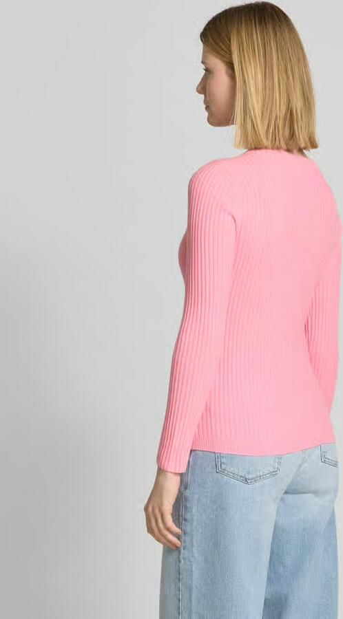 KUIJTEN Gebreide pullover met ribboorden model 'BIBI' - Foto 4