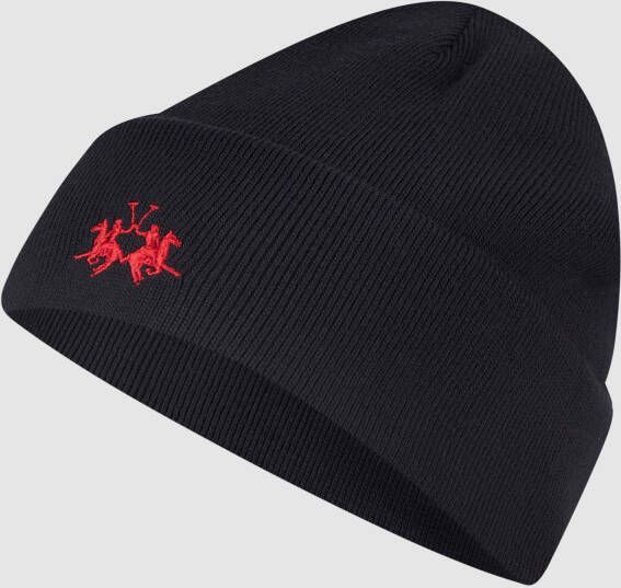 LA MARTINA Beanie met logo