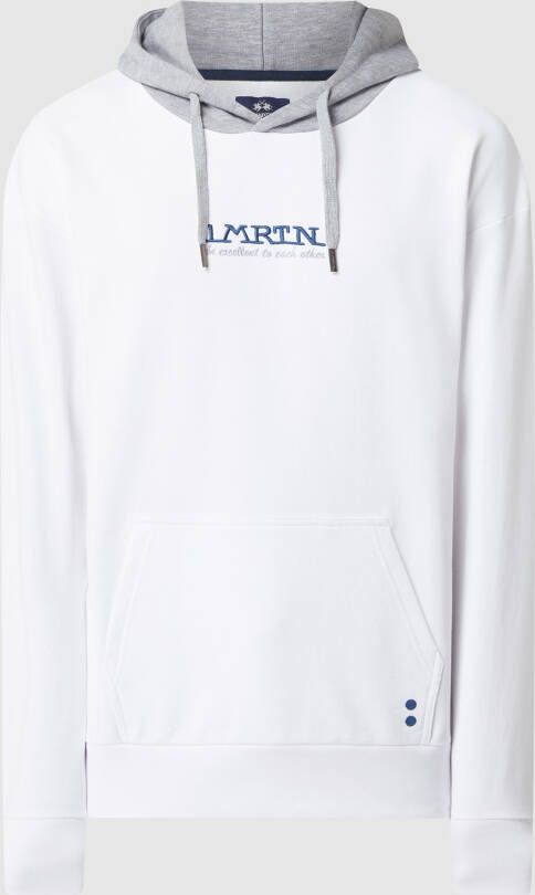 LA MARTINA Hoodie met logo