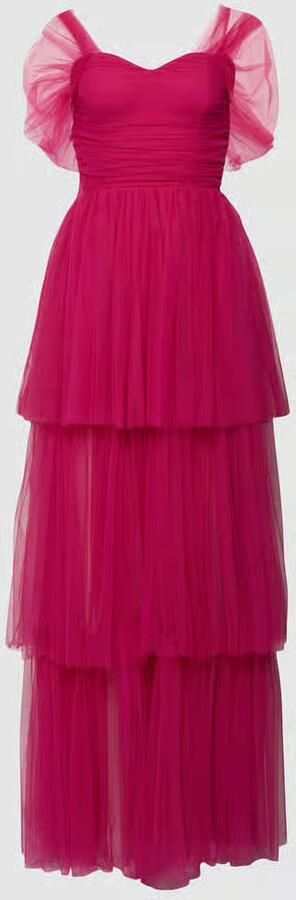 Lace & Beads Avondjurk in off shoulder-design - Foto 2