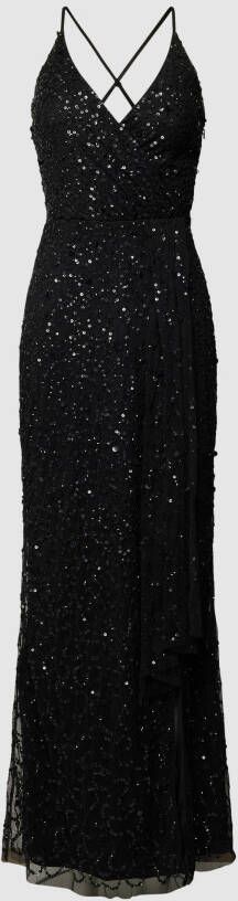 Lace & Beads Avondjurk met pailletten