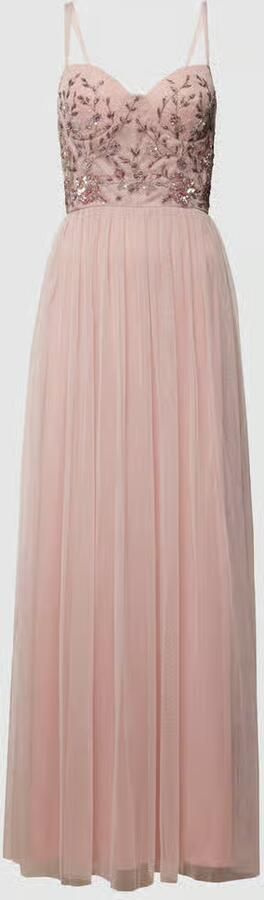 Lace & Beads Avondjurk met pailletten