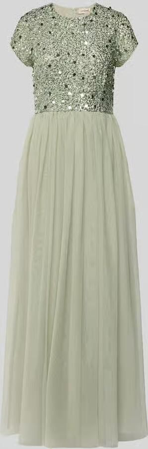 Lace & Beads Avondjurk met pailletten