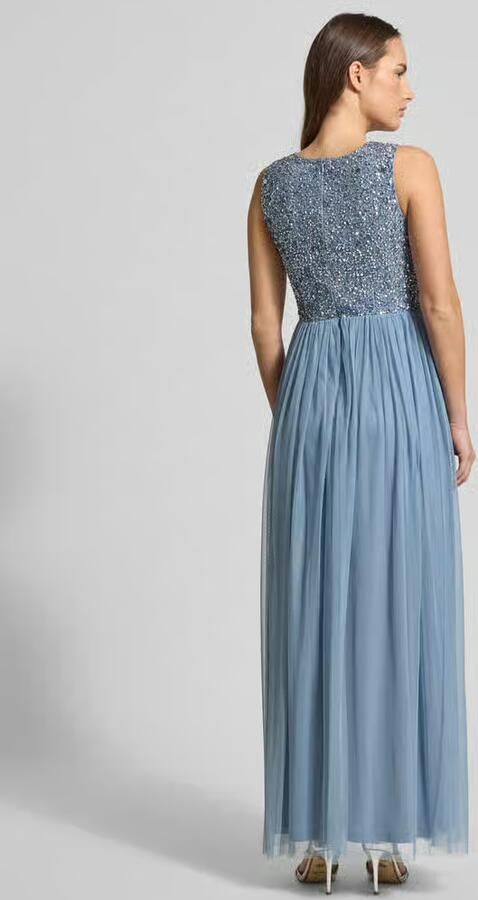 Lace & Beads Avondjurk met pailletten