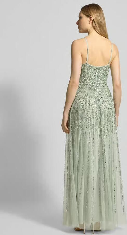 Lace & Beads Avondjurk met pailletten