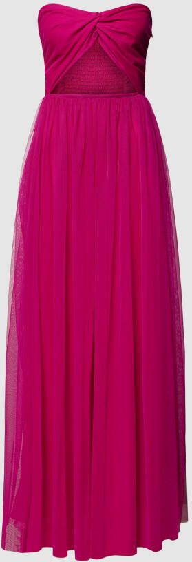 Lace & Beads Avondjurk met rokdeel van tule