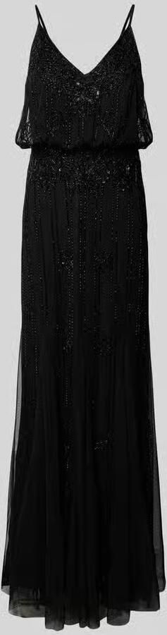 Lace & Beads Avondjurk met siergarnering - Foto 2