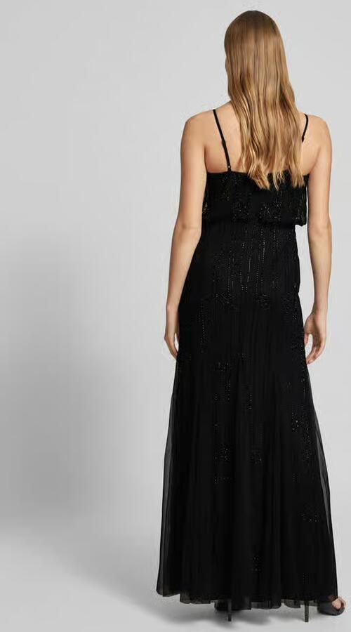 Lace & Beads Avondjurk met siergarnering - Foto 2