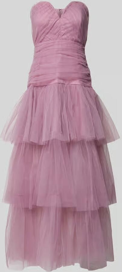 Lace & Beads Avondjurk met V-hals - Foto 2