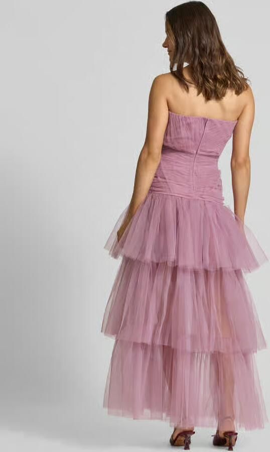 Lace & Beads Avondjurk met V-hals