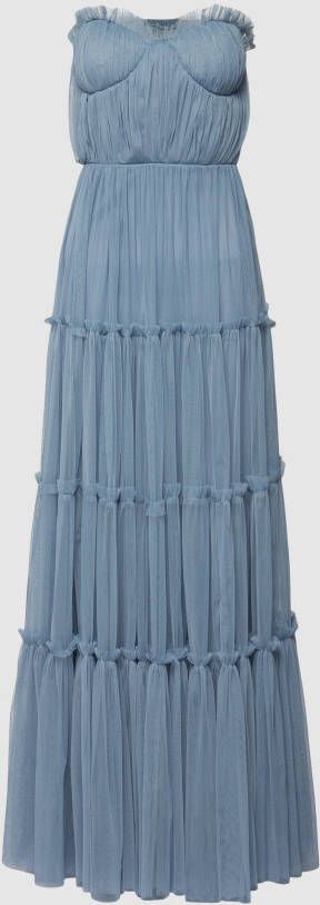 Lace & Beads Avondjurk met volants