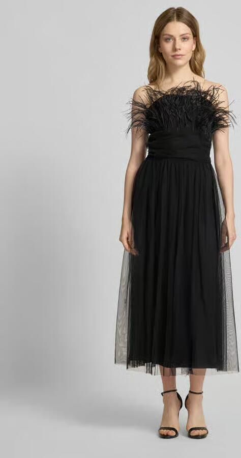 Lace & Beads Avondjurk van tule - Foto 2