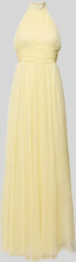 Lace & Beads Cocktailjurk met halter en tailleband - Foto 2