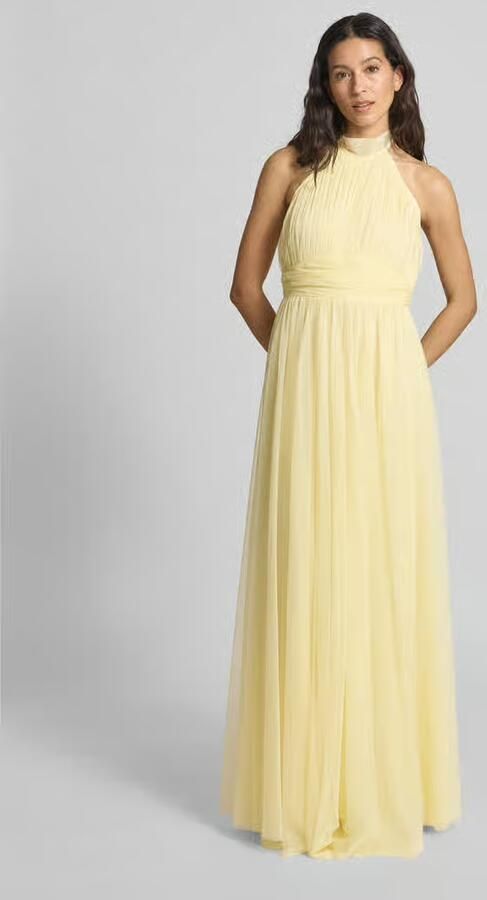 Lace & Beads Cocktailjurk met halter en tailleband - Foto 2
