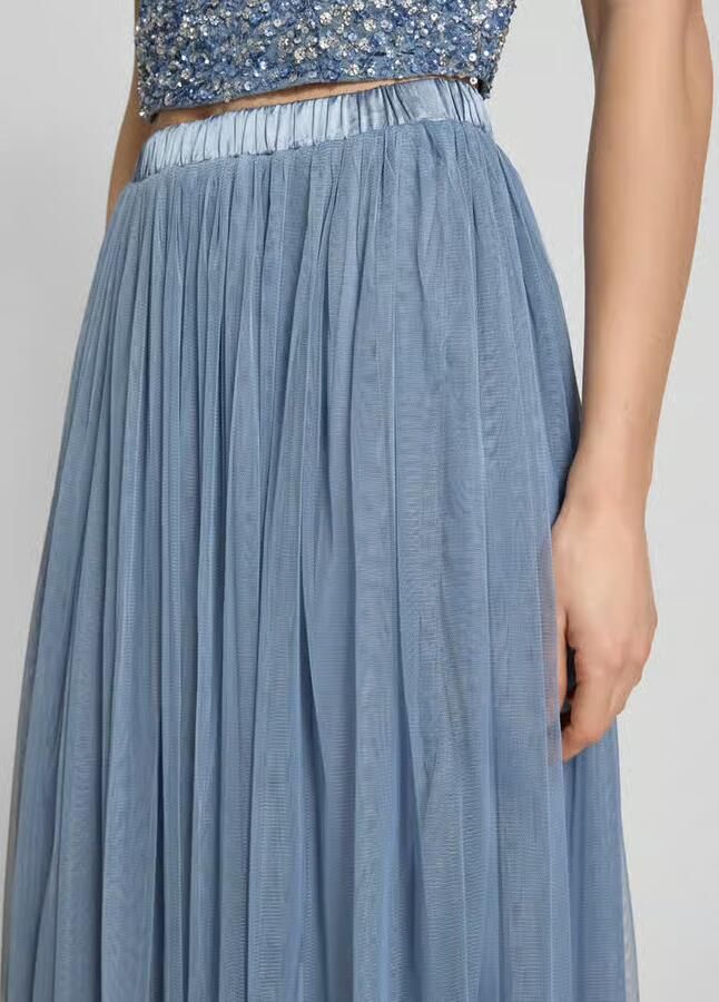 Lace & Beads Cocktailrok met elastische band - Foto 2