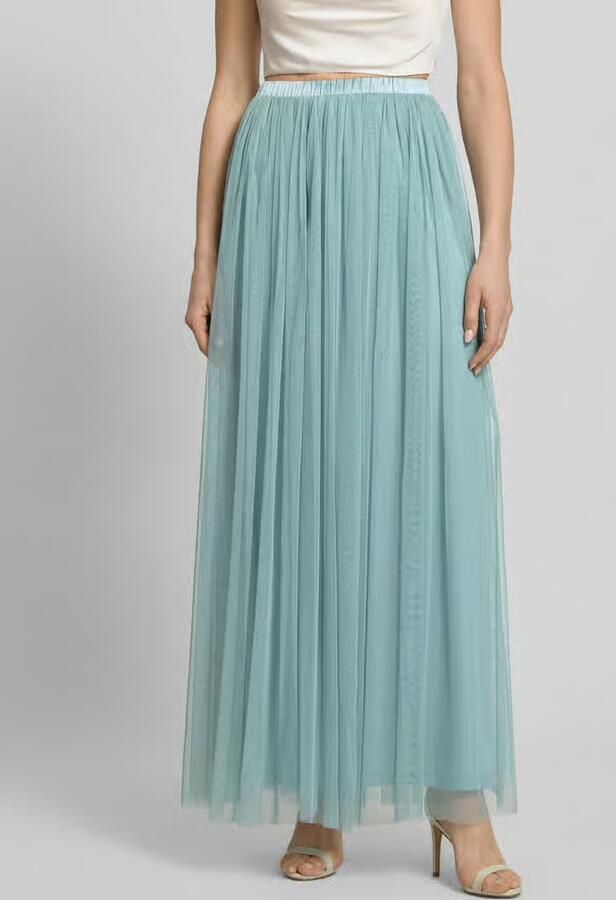 Lace & Beads Cocktailrok met elastische band - Foto 3