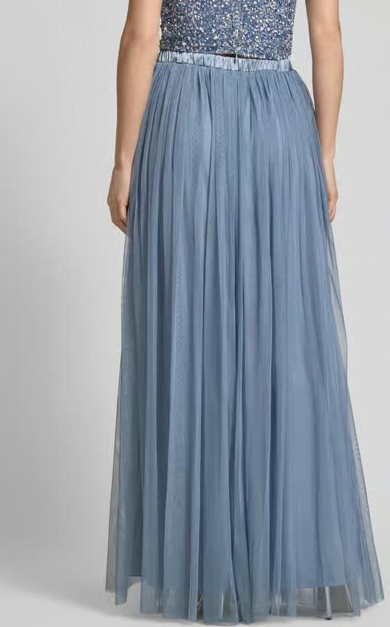 Lace & Beads Cocktailrok met elastische band - Foto 3
