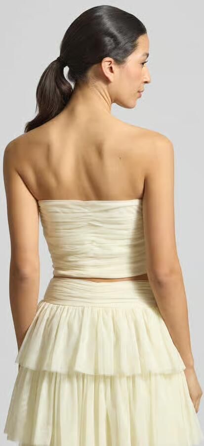 Lace & Beads Kort top in off-shoulder-look - Foto 3