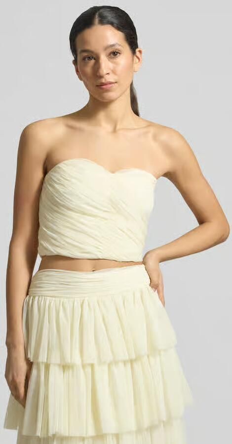 Lace & Beads Kort top in off-shoulder-look - Foto 2