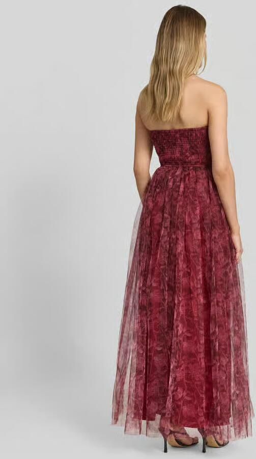 Lace & Beads maxi-jurk in off-shoulder-look